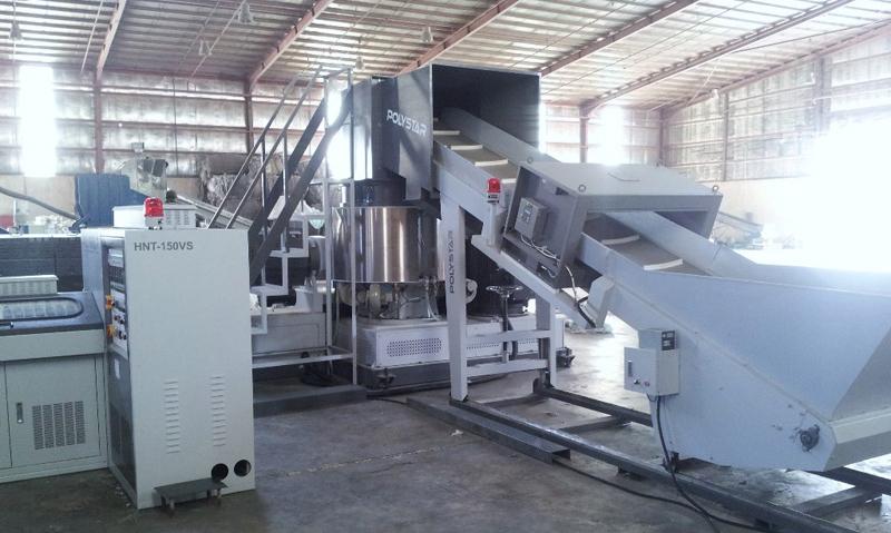 PP Raffia Recycling Machine Commissioned in Saudi Arabia